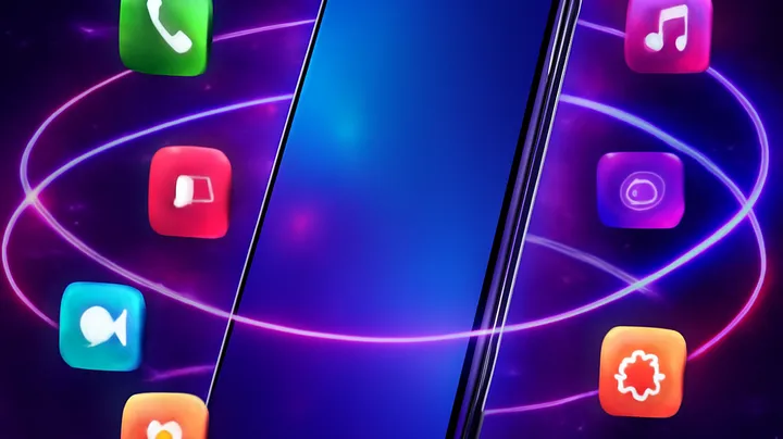 GOOD 111 COM - Sleek smartphone floating in space GOOD 111 COM Sleek smartphone floating in space